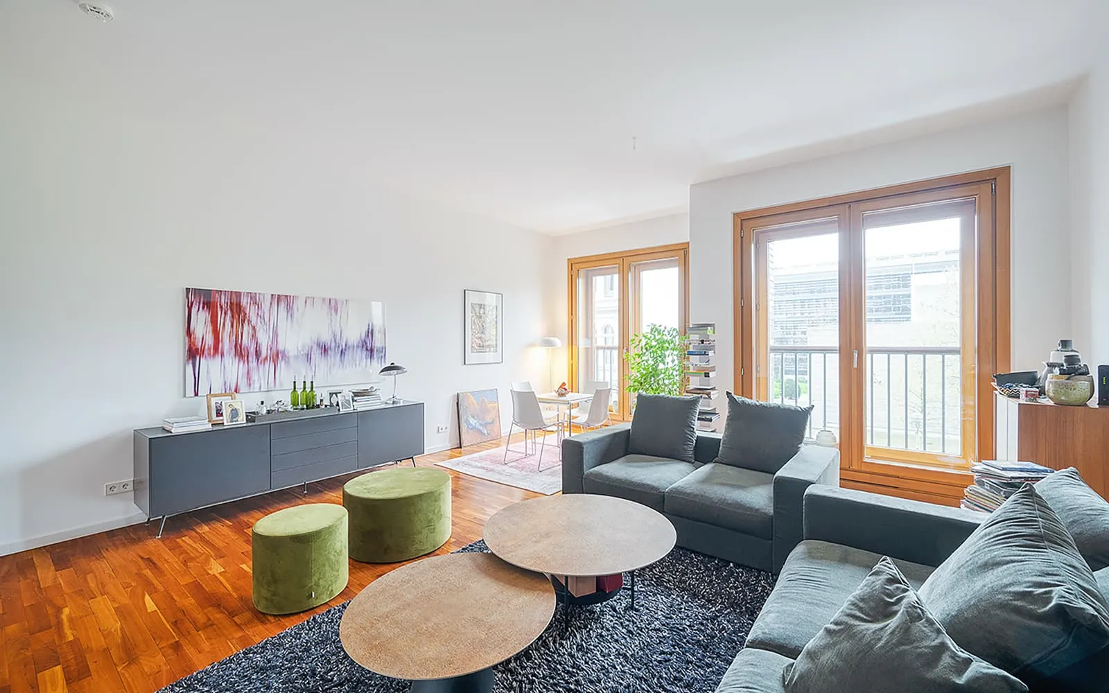 Immobilienfotografie Berlin – Wohn- & Essbereich