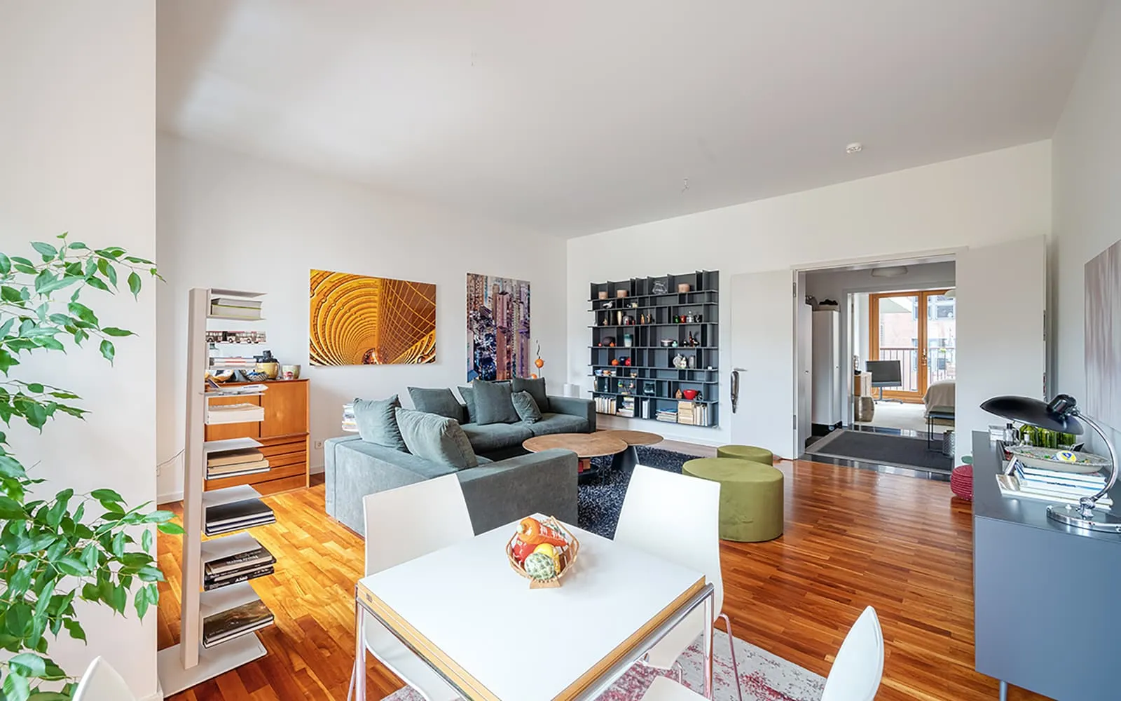 Immobilienfotografie Berlin – Modernes Wohnzimmer